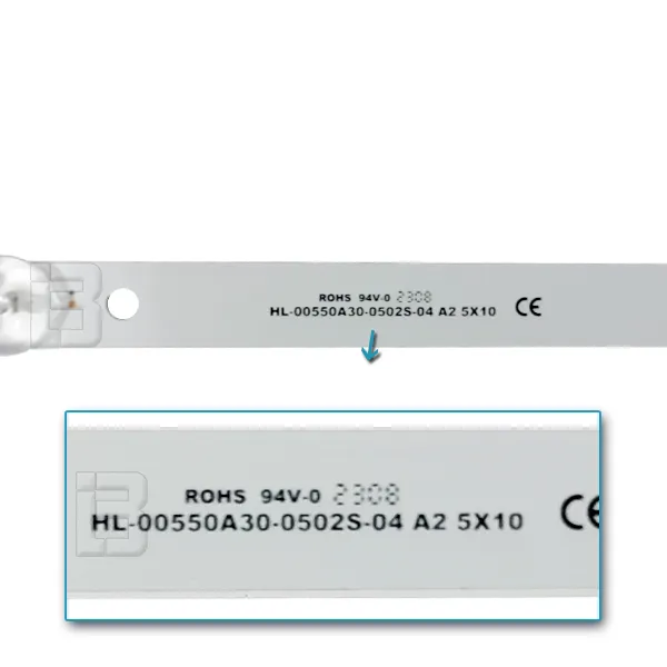 LED BAR-FOX55-1 - hl-00550a30-0502s-04-a2-5x10