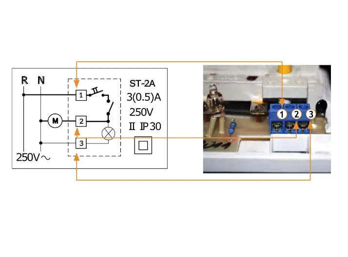 TERMOSTAT ST-2A - 
