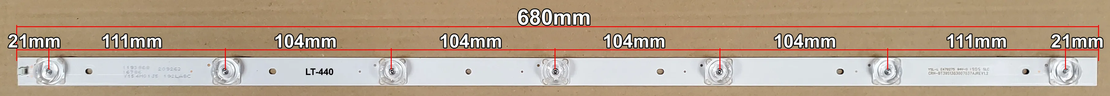 LED BAR-HISENSE39 - lt440-led-traka-za-hisense-39-680mm