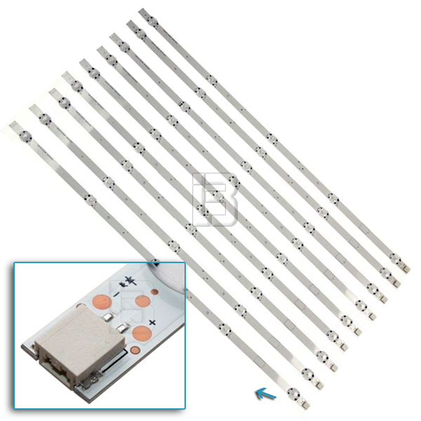 LED BAR-GRUNDIG55 - r570395-grundig-55-led-trake-konektor