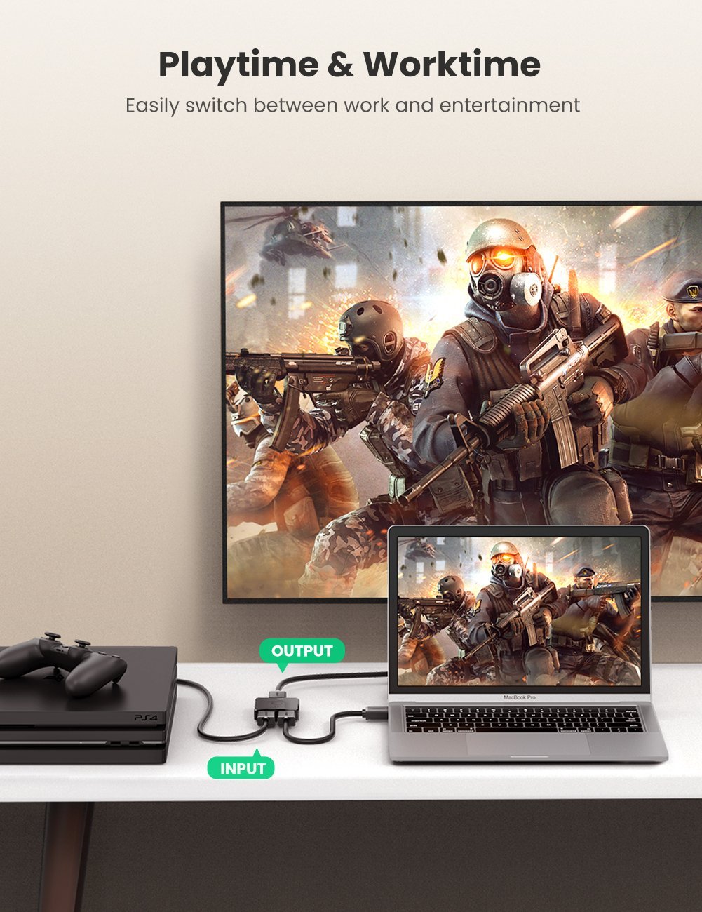 HDMI SWITCH CM217 - hdmi-swich-spliter-1-2-4k-60hz-ugreen-cm217-2929_2