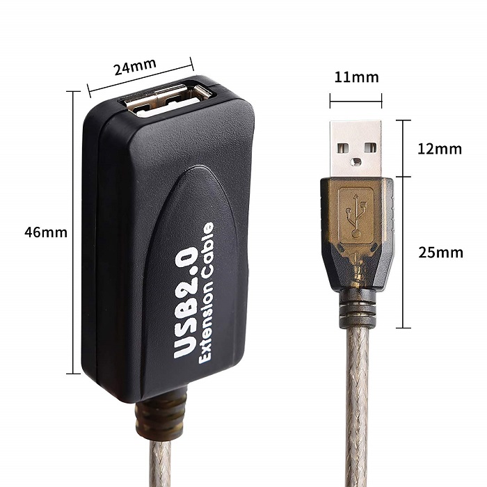 USB 2.0A-10M AKTIVAN - usb-produzni-aktivni-kabl-2-0-10m-kt-use-10m-3554