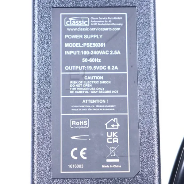 ISPRAVLJAČ 19.5V6.2A - w425626-ispravljac-19.5v-6.2a