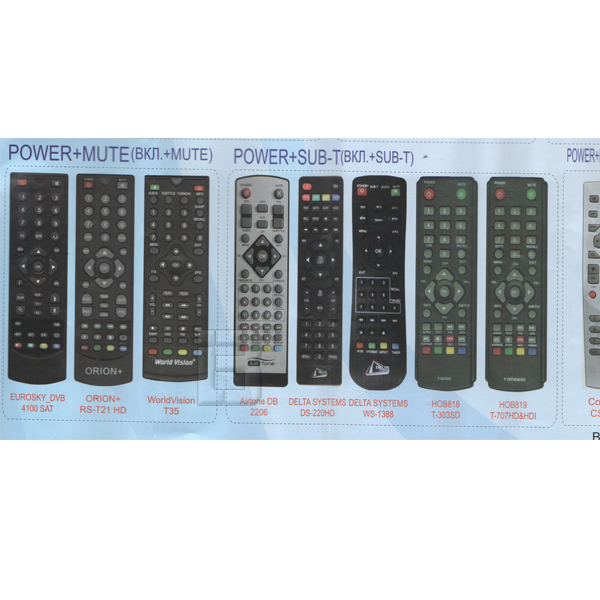 DALJINSKI DVB-T2univerzalni - 