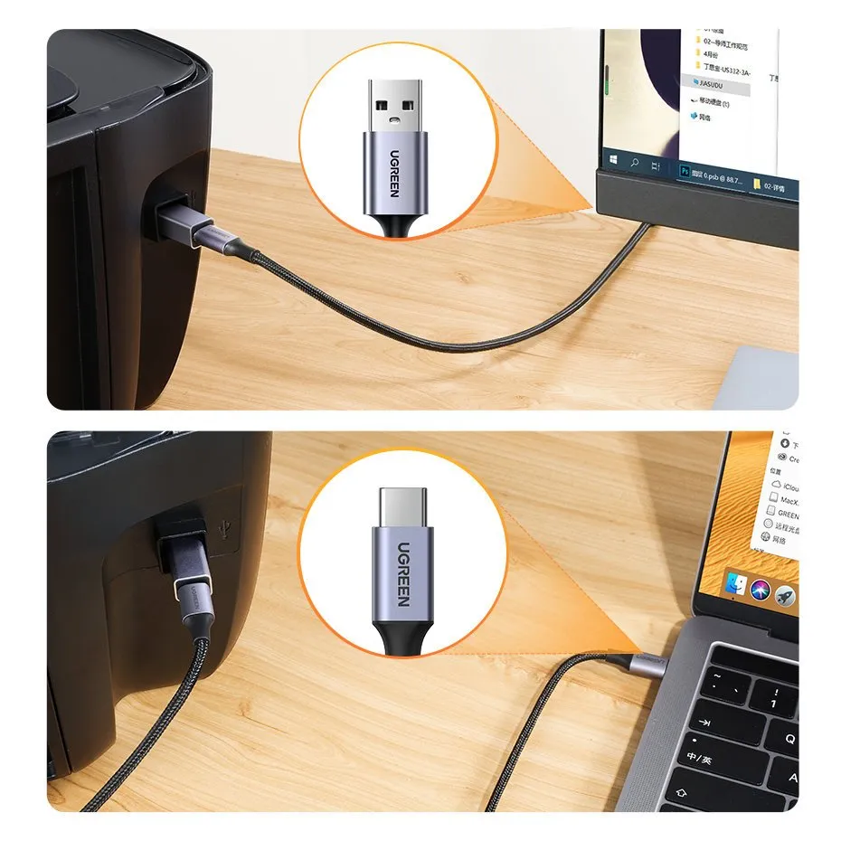 USBc-USBb F/M ADAPTER - ugreen-us382-usb-2-0-usb-c-f-na-usb-2-0-b-m-a-3448_2