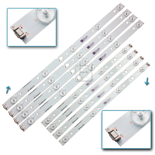 LED BAR-LG43LRa - r727866-lg-led-trake-43-lr-konektor