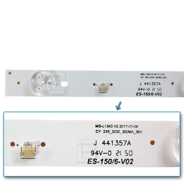 LED BAR-ADLER32 - ms-l1343-v2-cy2x6-3030--300ma-36v