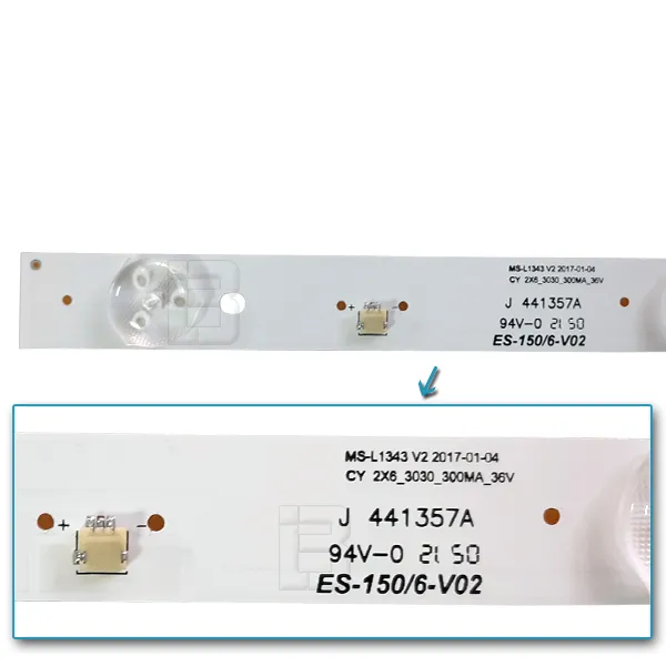 LED BAR-ADLER32 - ms-l1343-v2-cy2x6-3030--300ma-36v