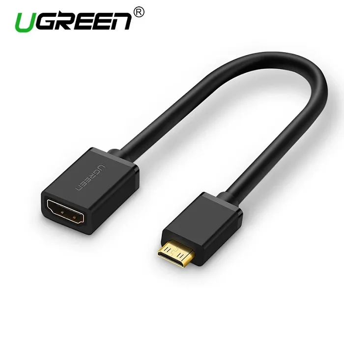 HDMImini-HDMI F ADAPTER - ugreen-20137-mini-hdmi-m-na-hdmi-f-adapter-2-3465