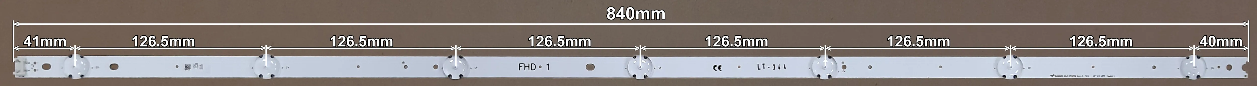 LED BAR-LG43FHD1 - lt-344-led-traka-za-lg-43-fhd-1-840mm
