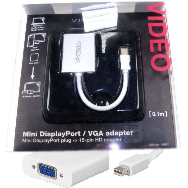 ADAPTER DP-VGA M/Ž - 