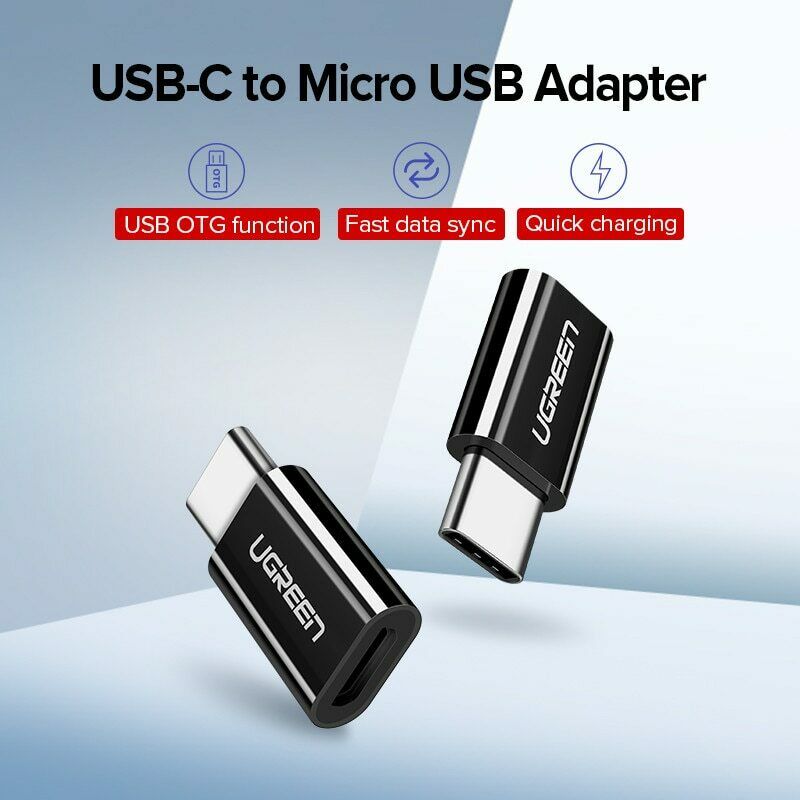 USBc-USBmikro ADAPTER - adapter-usb-tip-c-na-mikro-ugreen-us157-crni-2874_2