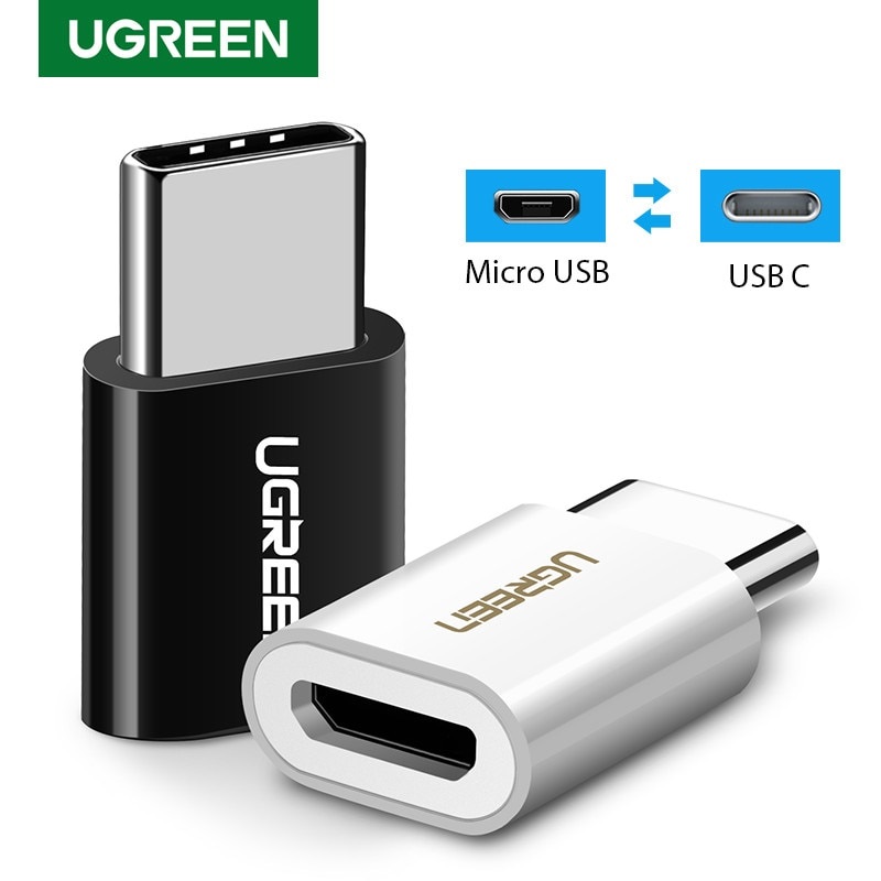 USBc-USBmikro ADAPTER - adapter-usb-tip-c-na-mikro-ugreen-us157-crni-2874