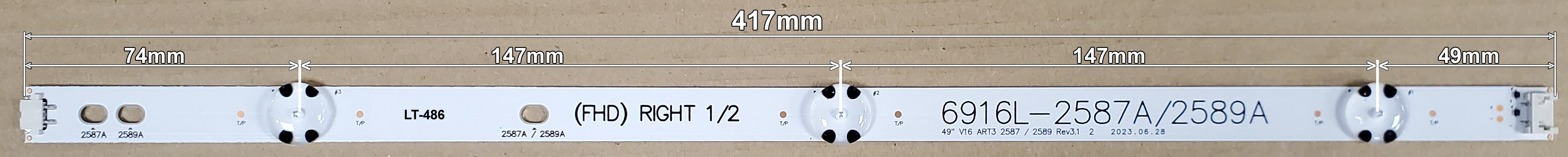 LED BAR-LG49LH - lt486-led-traka-za-lg-43-l4-417mm