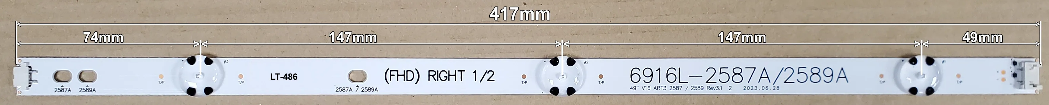 LED BAR-LG49LH - lt486-led-traka-za-lg-43-l4-417mm