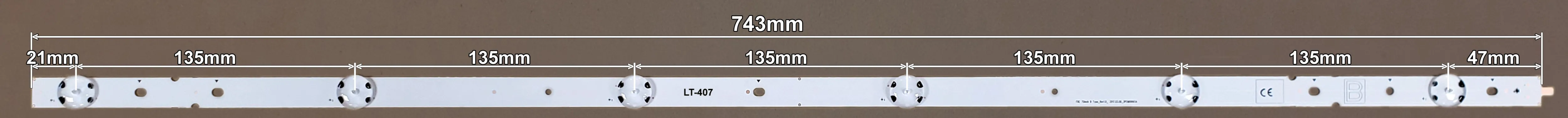 LED BAR-SONYKD70 - lt407-led-traka-lg-70-b-743mm