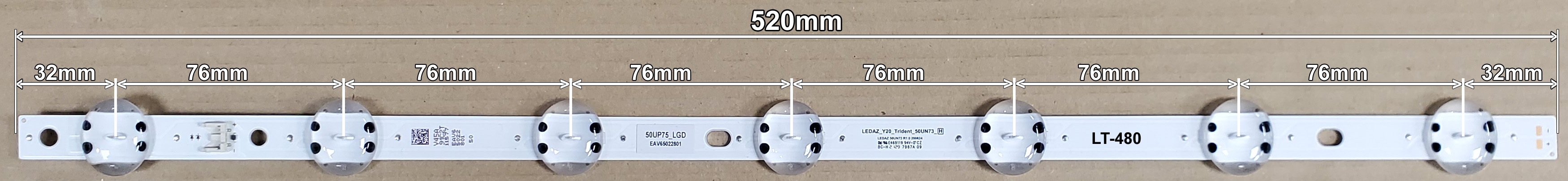 LED BAR-LG50UN73 - lt480-led-traka-za-lg-50un73-520mm