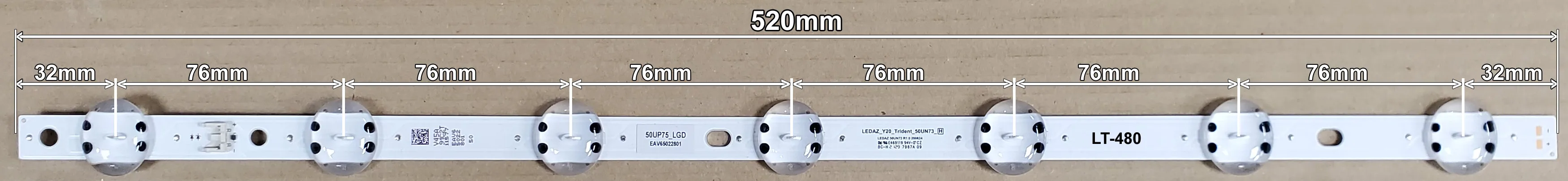 LED BAR-LG50UN73 - lt480-led-traka-za-lg-50un73-520mm