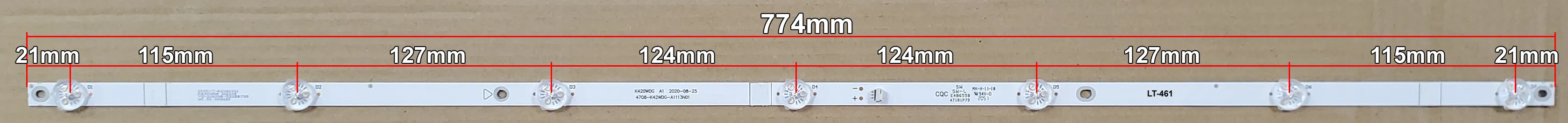 LED BAR-VOX42-1 - lt461-led-traka-za-vox-42-1-774mm