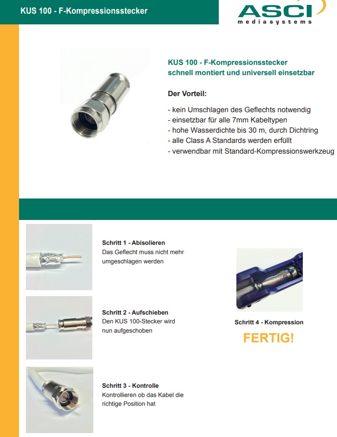 F KOMPRESIONI KUS100 - 