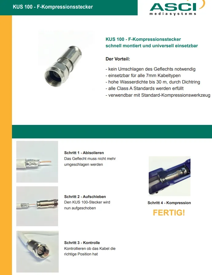 F KOMPRESIONI KUS100 - 