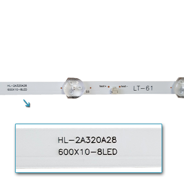 LED BAR-FOX32 - hl-2a320a28-600x10-8led