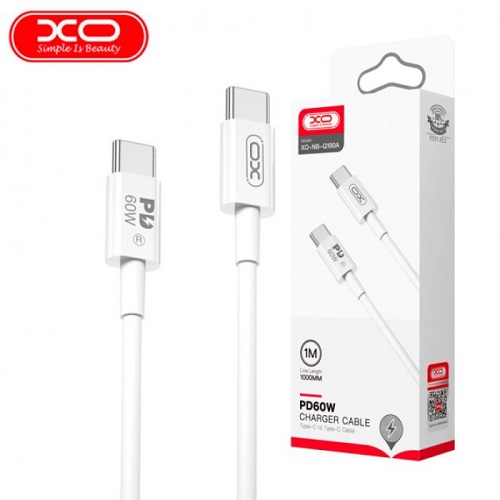 USBc-USBc NB-Q190A KABL 1M - xo-kabl-nb-q190a-type-c-na-type-c-60w-1m-beli-4426