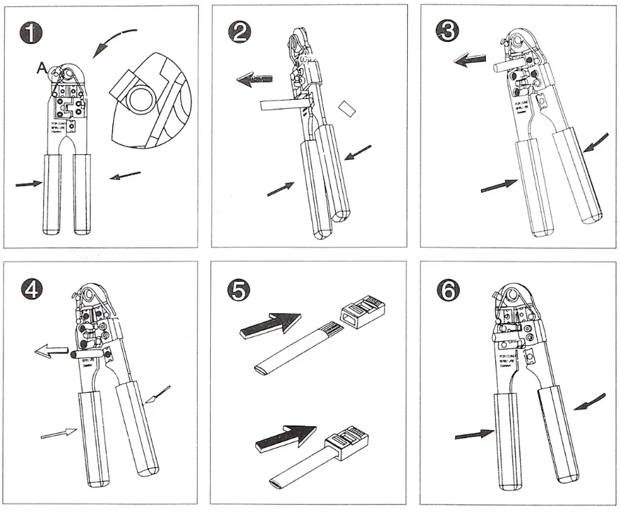 KLEŠTA HT210N ZA KRIMPOVANJE - 