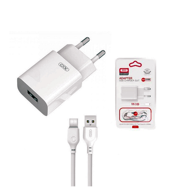 PUNJAČ KUĆNI USB-L99 - xo-punjac-za-mob-l99-kabl-usb-type-c-kabl-4396