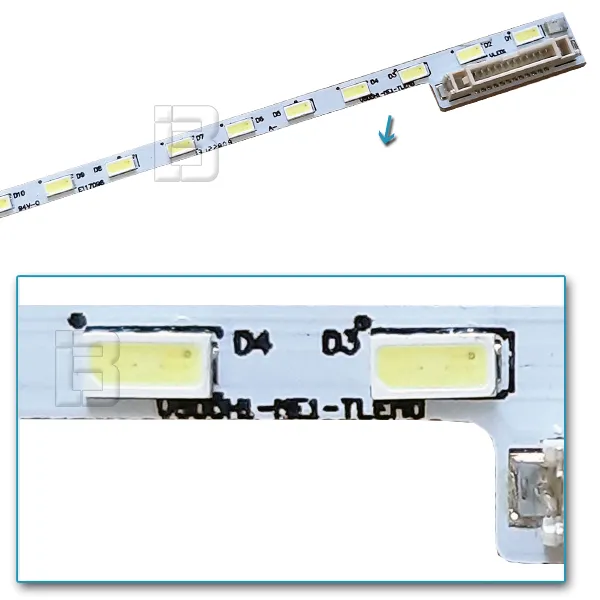 LED BAR-TOSHIBA50E - V500H1-ME1-TLEM9