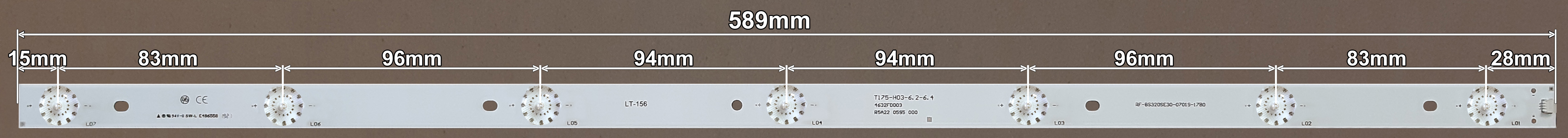 LED BAR-FUEGO322 - led-traka-za-fuego-32-2-589mm
