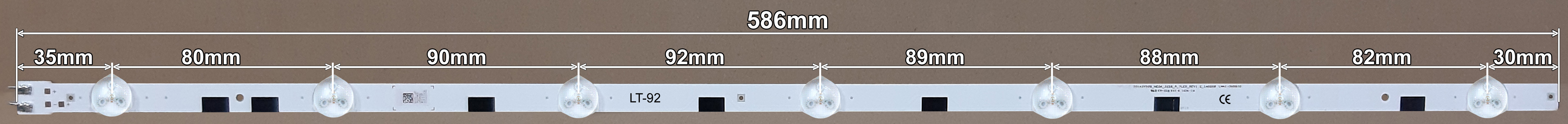 LED BAR-SAMSUNG58LR - lt91-led-traka-za-samsung-58-l7-588mm