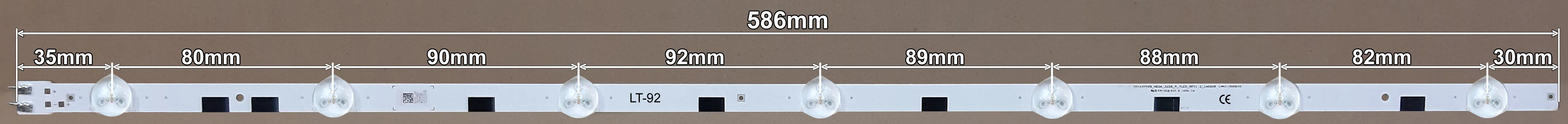 LED BAR-SAMSUNG58LR - lt91-led-traka-za-samsung-58-l7-588mm