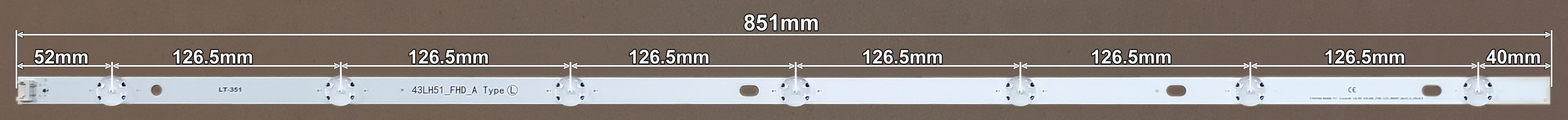 LED BAR-LG43FHDA - lt351-led-traka-za-lg-43-fhda-t-851mm