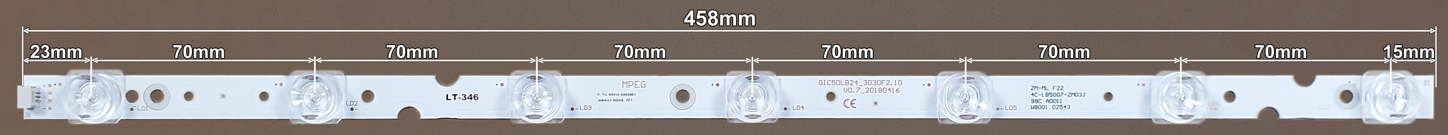 LED BAR-TCL50 - lt346-led-traka-za-tcl-50-458mm