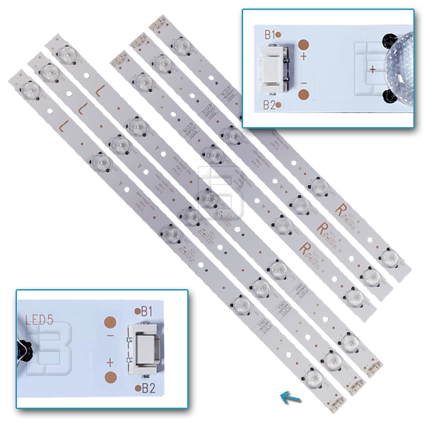 LED BAR-TESLA40W - led-trake-za-tesla-tv-40-kon