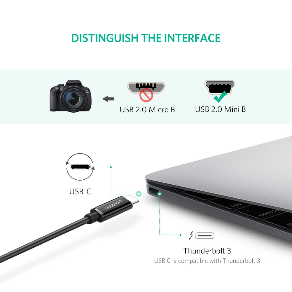 USBc-USBmini1m KABL - tip-c-na-mini-usb-kabl-1m-ugreen-us242-2992_3