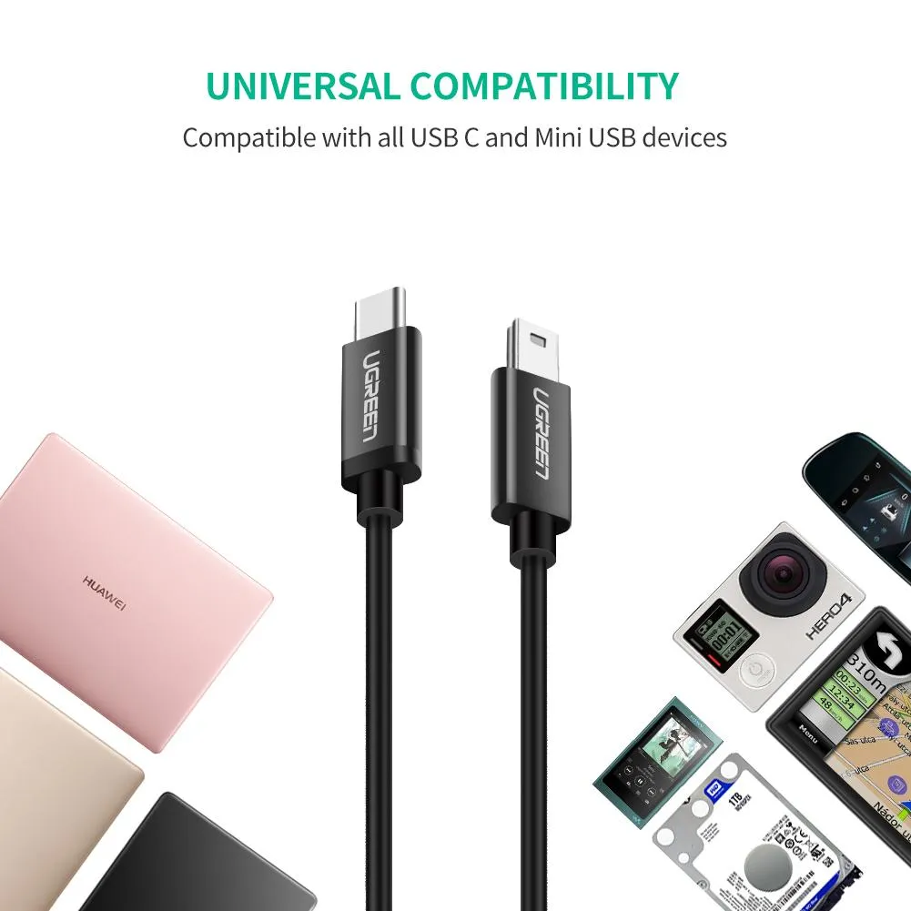 USBc-USBmini1m KABL - tip-c-na-mini-usb-kabl-1m-ugreen-us242-2992_2