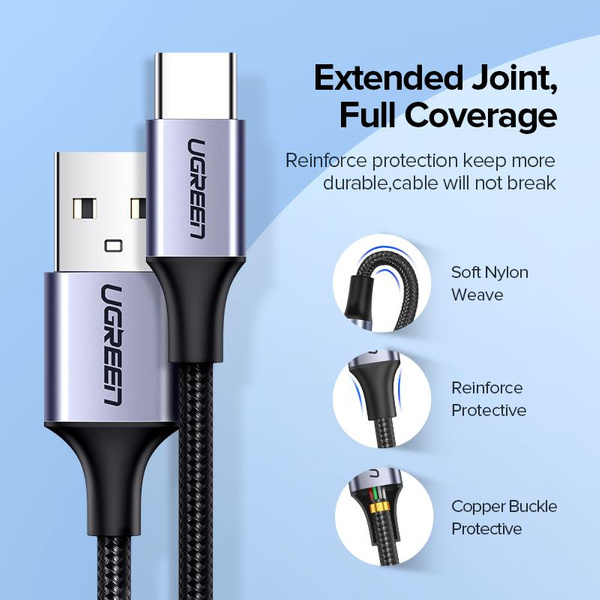 USBc-USB2.0A/2m KABL - usb-a-2-0-na-usb-tip-c-alu-2m-ugreen-3416_1