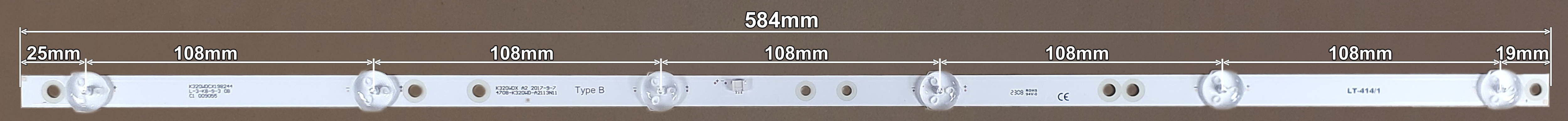 LED BAR-MAX32AB - lt414b-led-traka-za-max-32-b-584mm