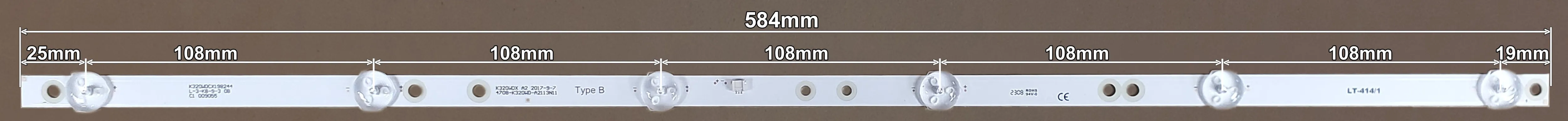 LED BAR-MAX32AB - lt414b-led-traka-za-max-32-b-584mm