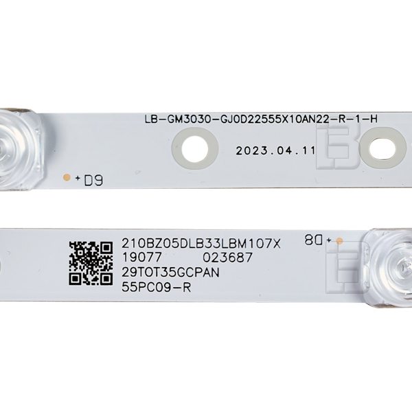 LED BAR-PHILIPS55-2 - lb-gm3030-gj0d22555x10an22-r-1-h