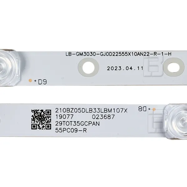 LED BAR-PHILIPS55-2 - lb-gm3030-gj0d22555x10an22-r-1-h