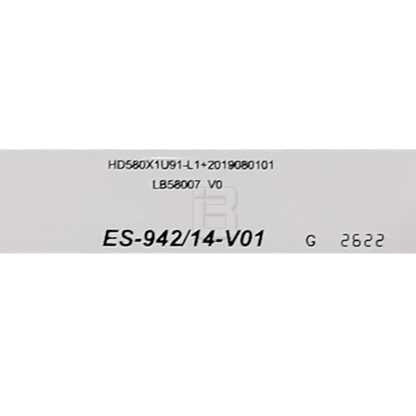 LED BAR-HISENSE58A - hd580x1u91-l1-2019080101-lb58007