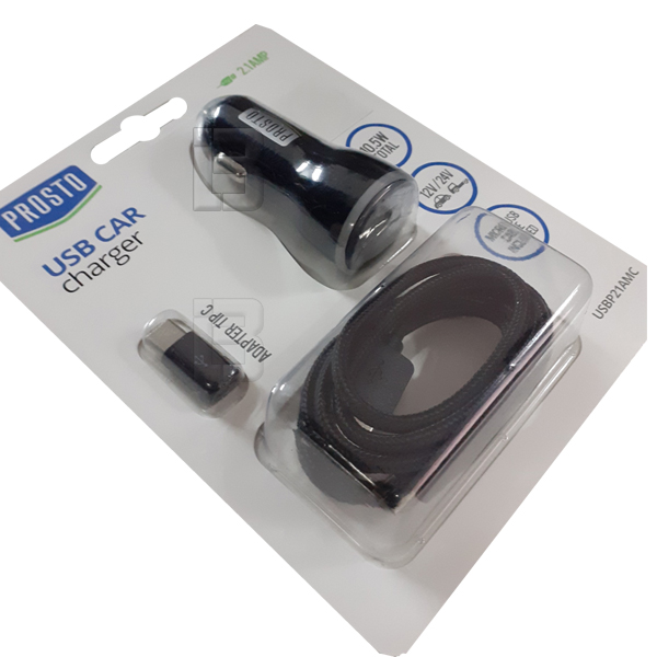 PUNJAČ AUTO USB-P21AMC - 