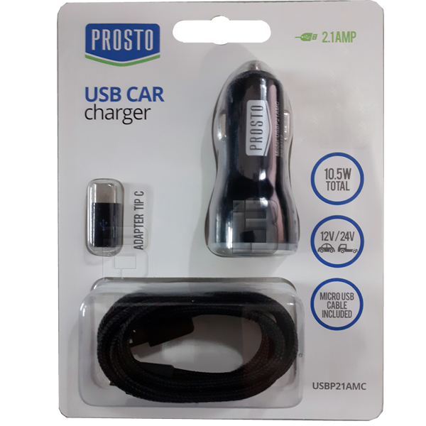 PUNJAČ AUTO USB-P21AMC - 
