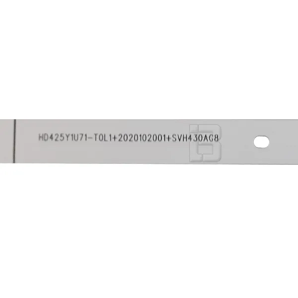 LED BAR HISENSE43A6 - hd425y1u71-t0l1+2020102001+svh430ag8