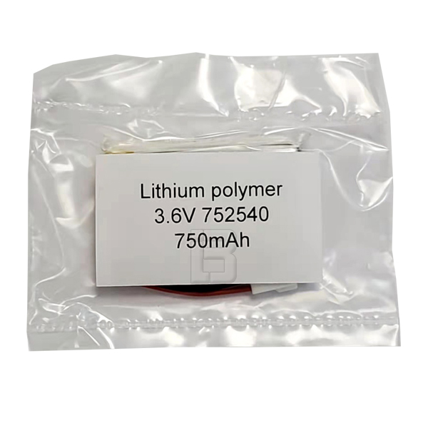 BATERIJA 3.6V750mAh - bat-lipo-752540-750mah-3.6v