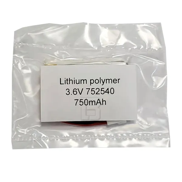 BATERIJA 3.6V750mAh - bat-lipo-752540-750mah-3.6v
