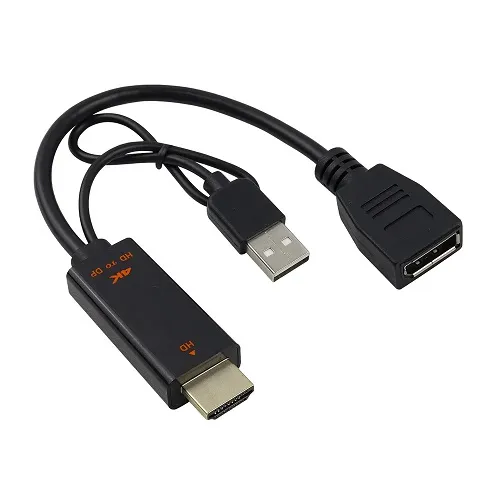 HDMI-DISPLAYPORT KONVERTOR - hdmi-m-na-displayport-m-f-konvertor-h2dp